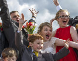 Big wedding cheer