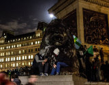 Million Masks and Nelson's Column