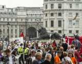 NHS Demo Trafalgar Square