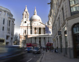 St. Paul's and Moving Taxi