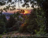 Sunset over Richmond