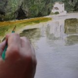 Plein Air Painting on the Banks of the River Aulne