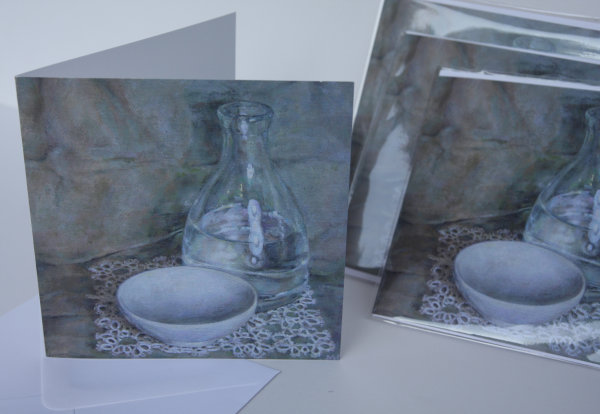 'Glass and Lace' Greetings Card