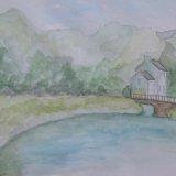 Plein Air Painting on the Banks of the River Aulne