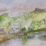 Plein Air Painting on the Banks of the River Aulne