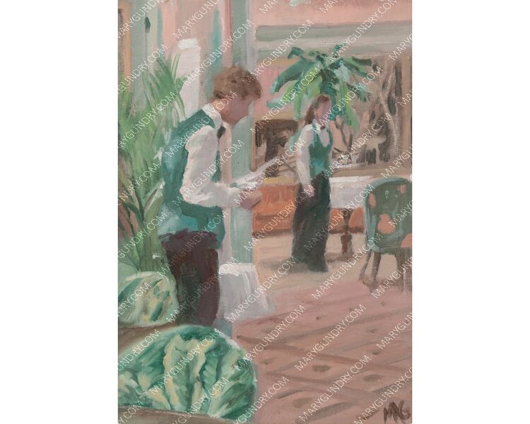 Waiter at The Ivy