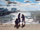 Winter Light by the Pier