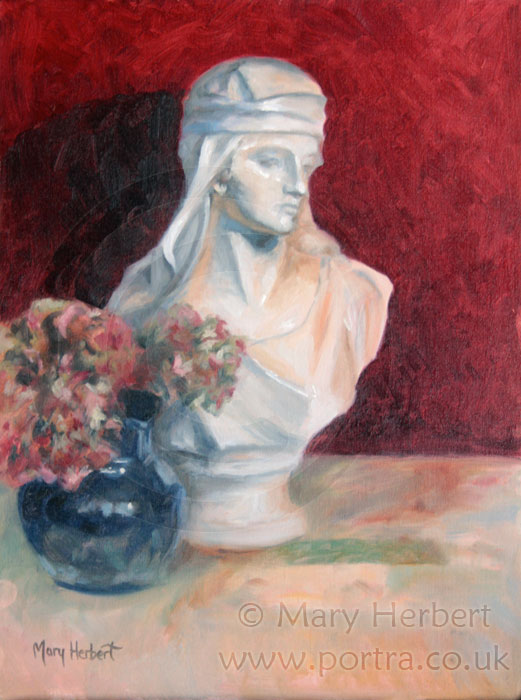Still Life with Bust