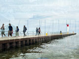 Walking on the Pier