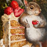 Strawberry Cake SOLD