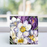 Card Crocuses 2.95 free UK postage