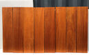 Now sold Eight solid slim depth shelves- click on image for information.