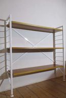 £280 plus £30 postage. Fully restored low bookcase. Also available with black ladders.Please click on image for more information or to buy..