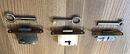 All three lock types take different keys shown below