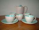 Poole Pottery Coffee Set, £55