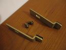 £20 + £4 P+P. One pair of anti tip fixings suitable for early cabinets with two threaded brass holes underneath cabinets.Please click on image for further information or to buy