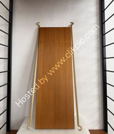 Now Sold £70 + £6 postage.Teak veneer shelf in ex con ~ click image for more information.