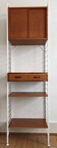 £390. Height 200.7 cm Width 64 cm Depth of one drawer is 41 cm Click on image for more information.
