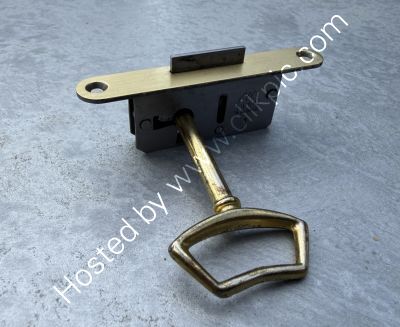 Smallest early lock complete with key