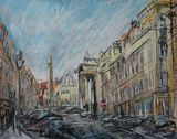 Grey's Monument from Dean Street