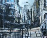 Man With Duffle Bag, Mosley Street