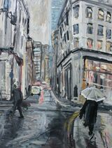 Women with Umbrella