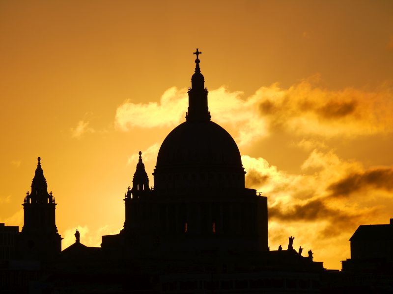 St Paul's Dawn Triptych (2)
