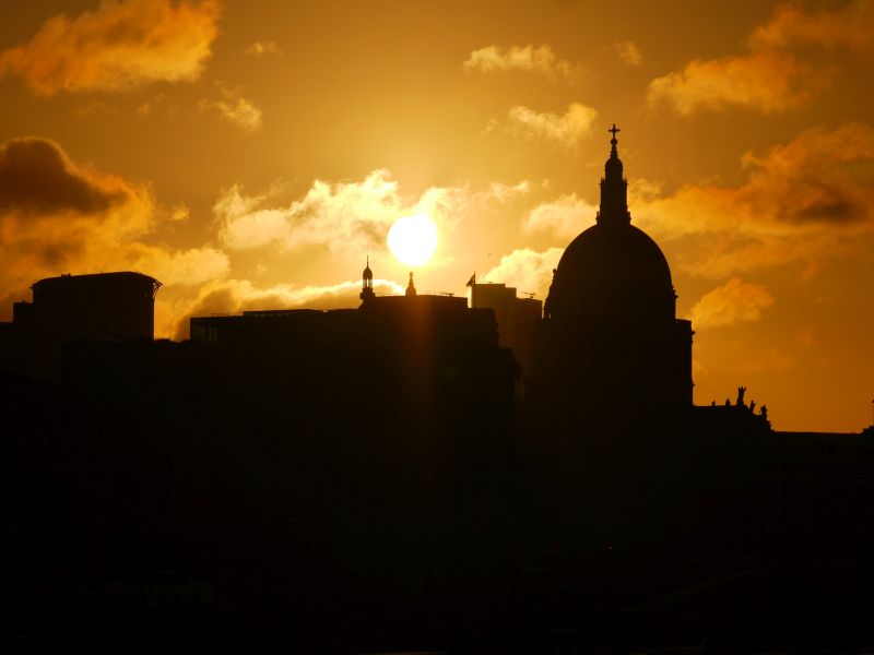St Paul's Dawn Triptych (1)
