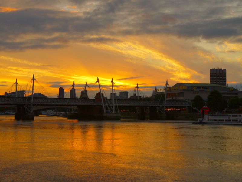 Jubille Bridge Sunrise