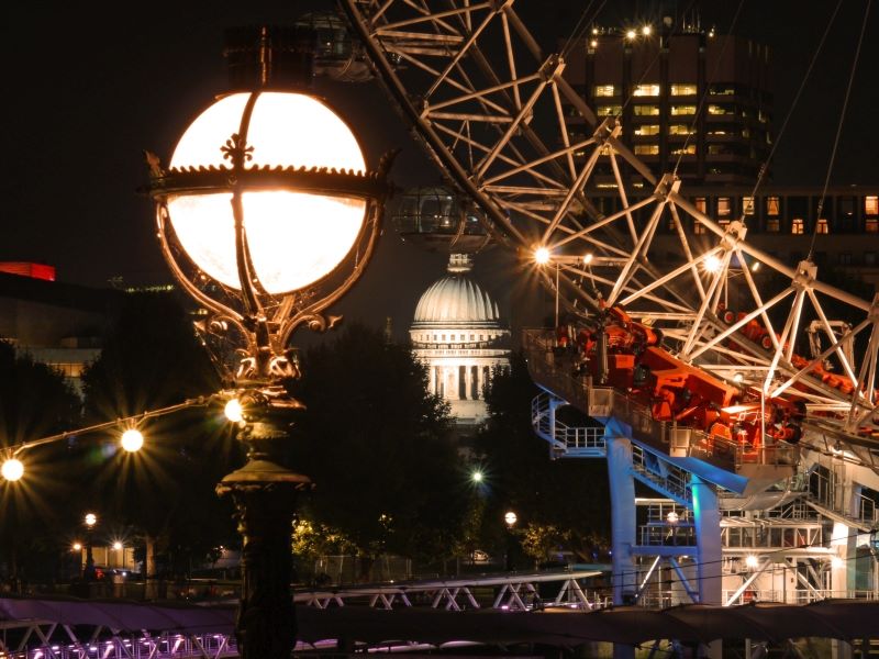 St Paul's Embankment Perspective