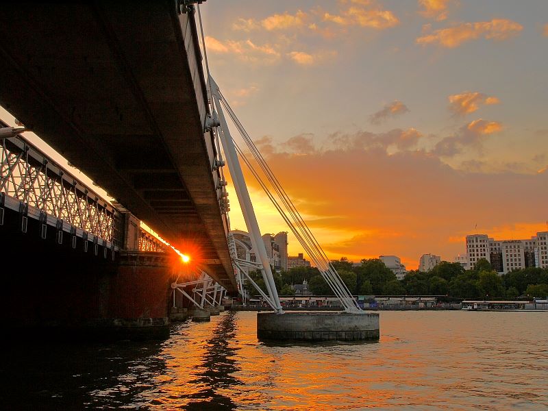 Golden Jubilee Sunset