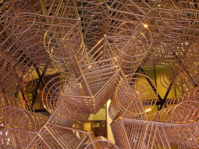 Ai Wei Wei's Gherkin Sculpture
