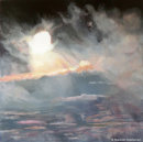 THE SECOND DAY<br>Acrylic on Canvas<br>76 x 76cms