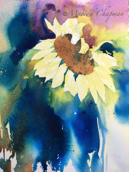 Sunflower Face Down WIP