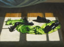 From Here to Eternity, Again (2009, oil on canvas, 45 x 61 cms)