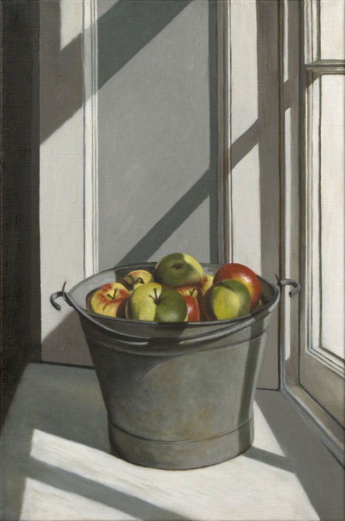 Autumn Windfalls (2010, oil on canvas, 60 x 40 cms)