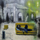 Dream of an Insomniac (60 x 60 cm, oil on canvas)