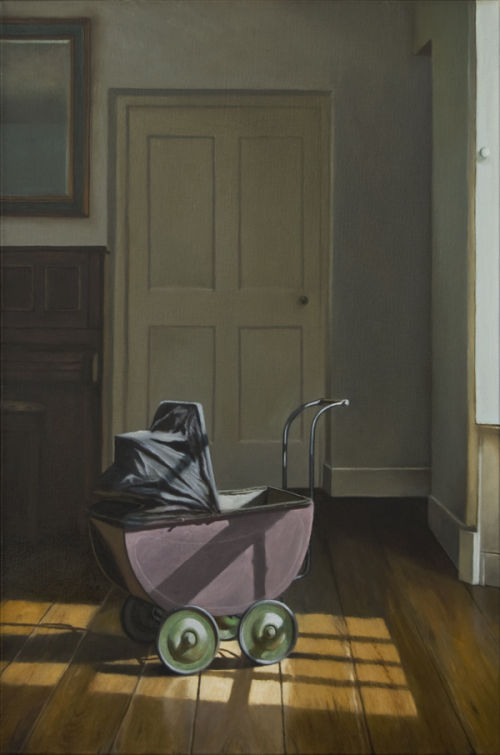 If Not Now, When? (2010, oil on canvas, 76 x 51 cms)