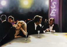 'Sarabande', 59 x 84 cm, oil on canvas