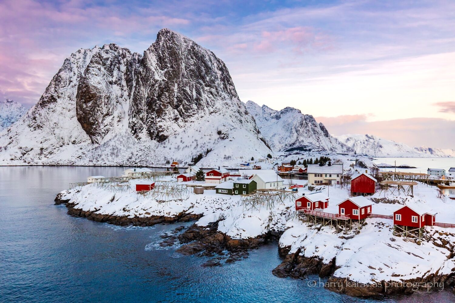 Little fishing village, Hamnoy, Norway