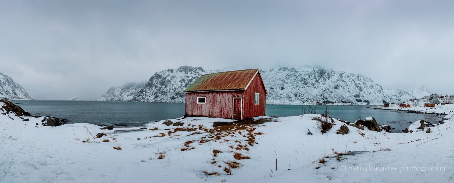 Red Shed, Svolvaer, Lofoten, Norway