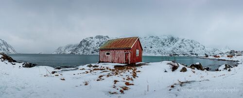 Red Shed, Svolvaer, Lofoten, Norway