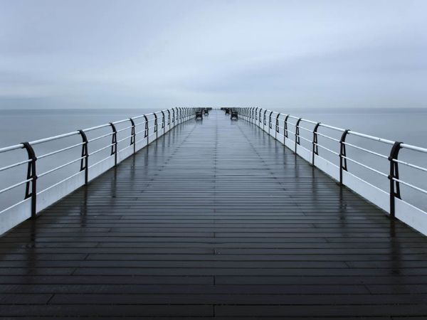 Raining on the Pier