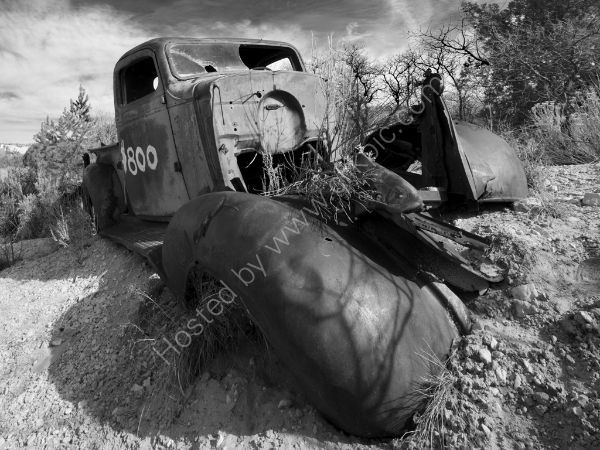 Old Desert Wreck