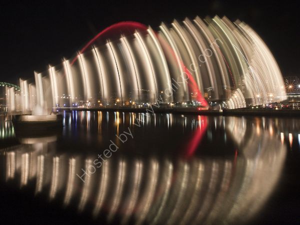 Long Exposure Milenium Bridge