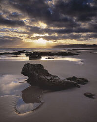 Sunburst over Lorne