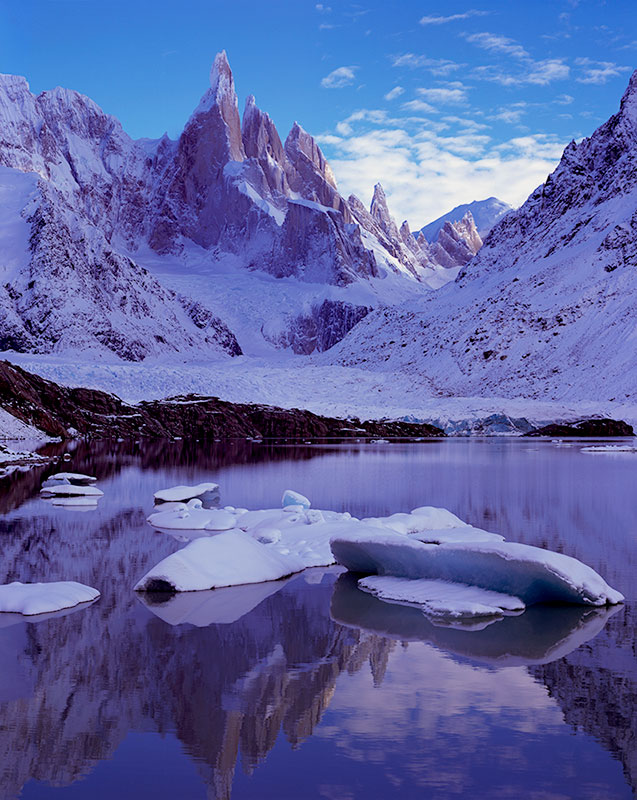 Cerro Torre towers above Laguna Torre