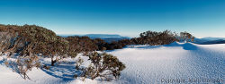 Mt Buffalo and the Ovens Valley from Little Mt Feathertop