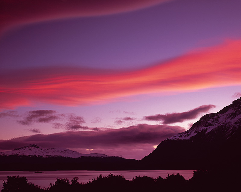 Sunset from Los Cuernos
