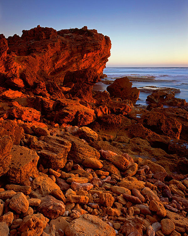 The Crags at sunset